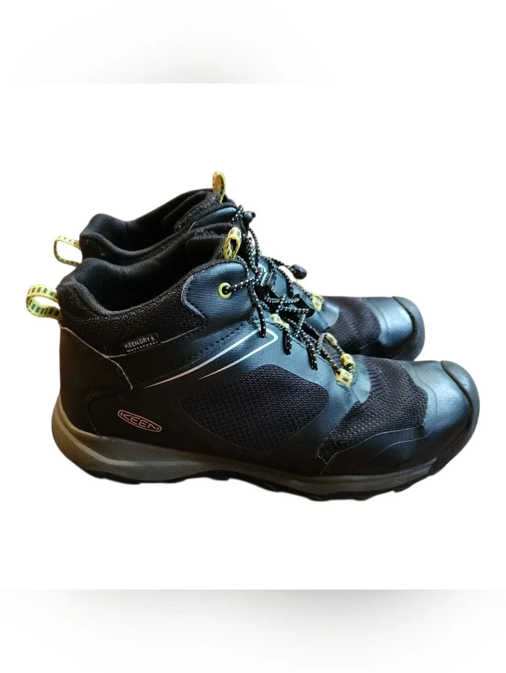 KEEN Kids' Wanduro Mid Waterproof Hiking Boots Unisex Size 6 Girls Boys Trail
